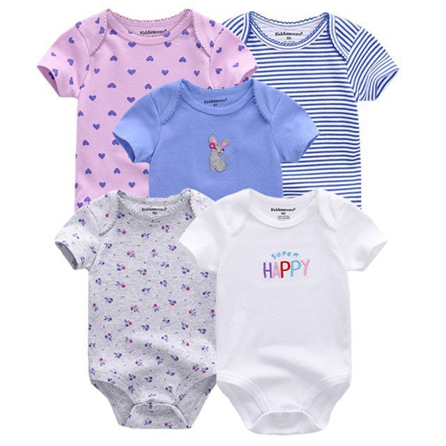 Baby Basic Bodys kurzarm 5-teilig - Amazing Mall