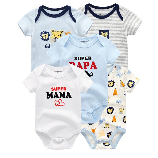 Baby Basic Bodys kurzarm 5-teilig - Amazing Mall