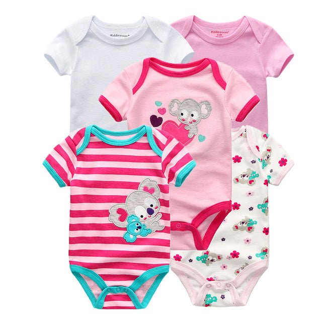 Baby Basic Bodys kurzarm 5-teilig - Amazing Mall