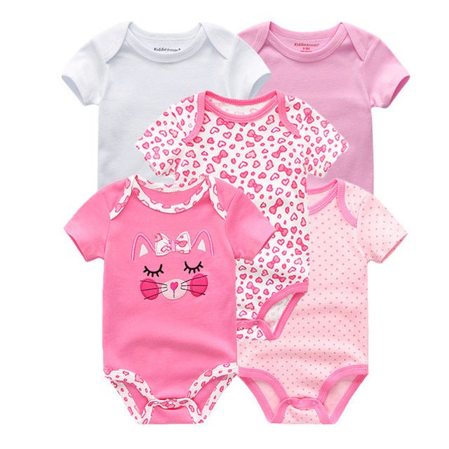 Baby Basic Bodys kurzarm 5-teilig - Amazing Mall