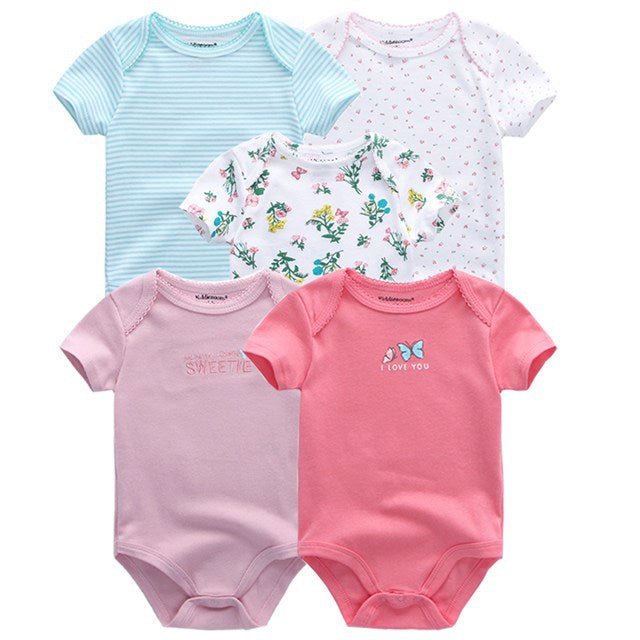 Baby Basic Bodys kurzarm 5-teilig - Amazing Mall