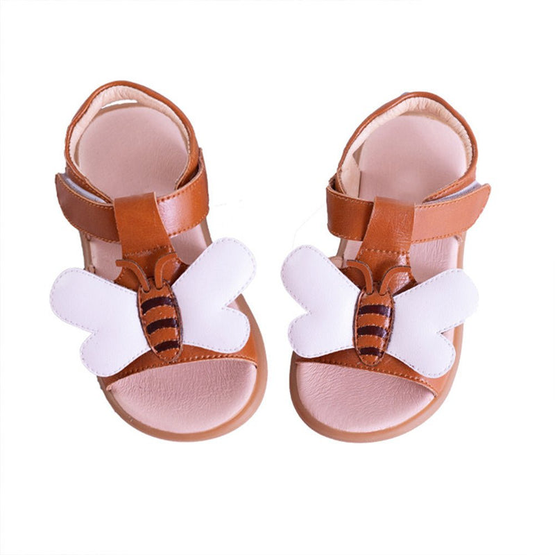 Baby Mädchen Baotou Leder Sandalen - Amazing Mall