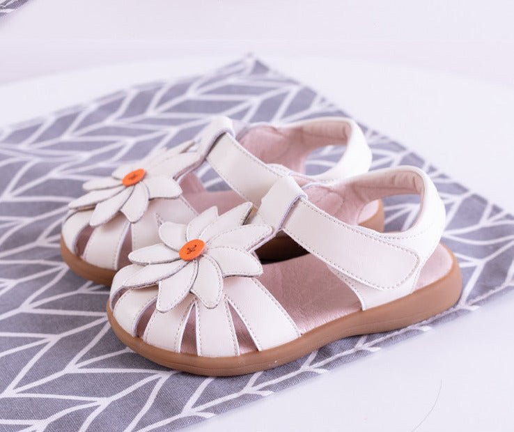 Baby Mädchen Baotou Leder Sandalen - Amazing Mall