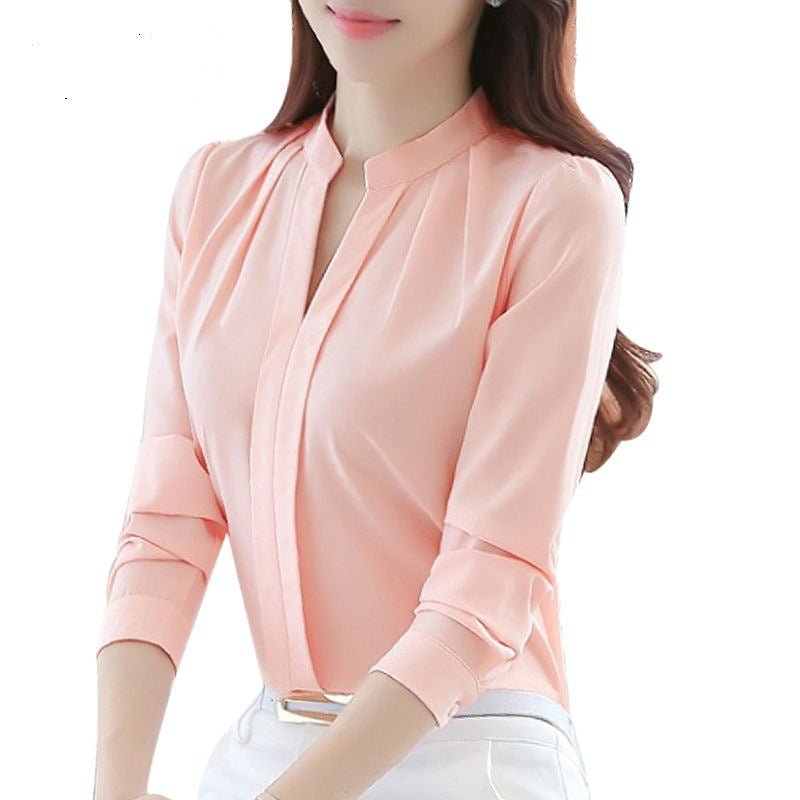 Damen Chiffon Bluse - Amazing Mall