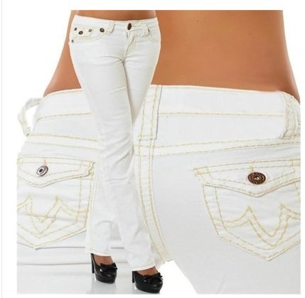 Damen Fashion Design Jeans High Waist & Low Waist, verschiedene Stile - Amazing Mall