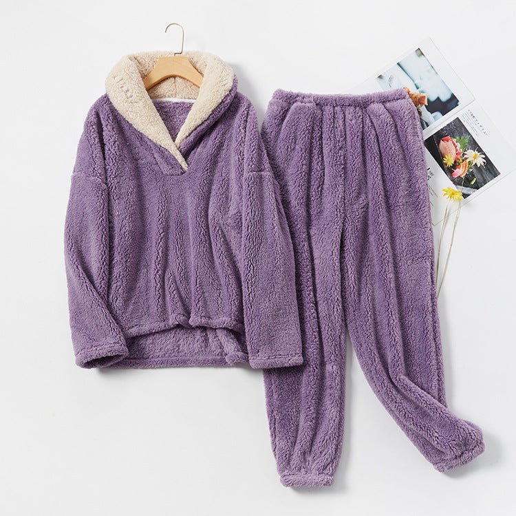 Damen Flanell Pyjama - Amazing Mall