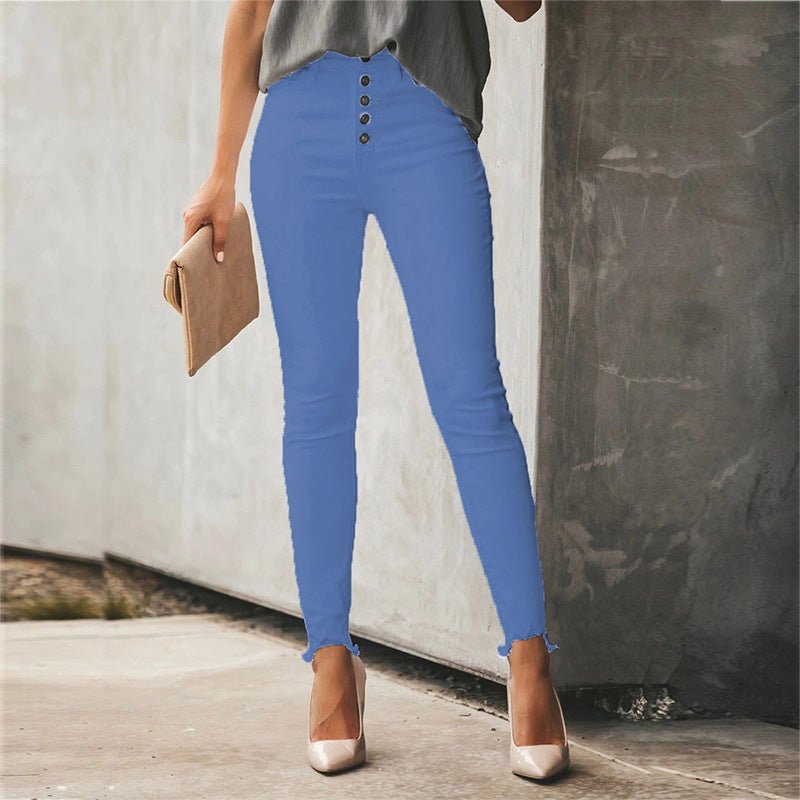 Damen High Waist Hose - Amazing Mall