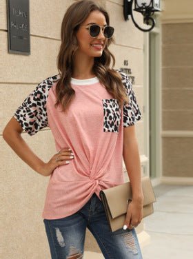 Damen T-Shirt im Leo Look - Amazing Mall