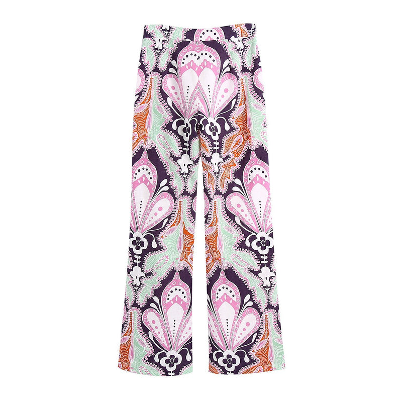 Damen Vintage Leinen Lounge Outfit - Amazing Mall