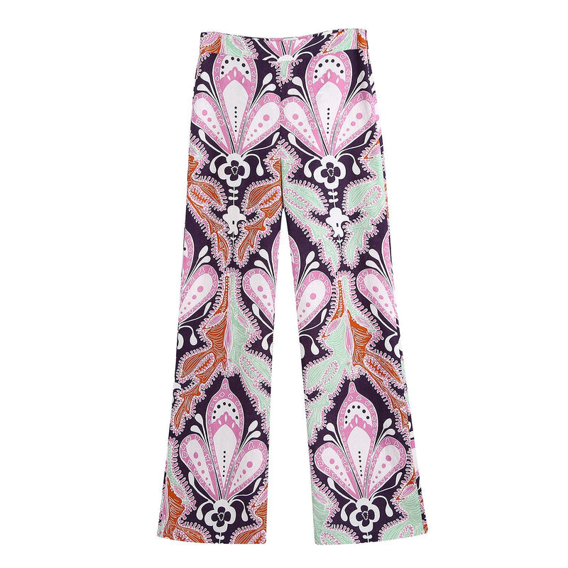 Damen Vintage Leinen Lounge Outfit - Amazing Mall