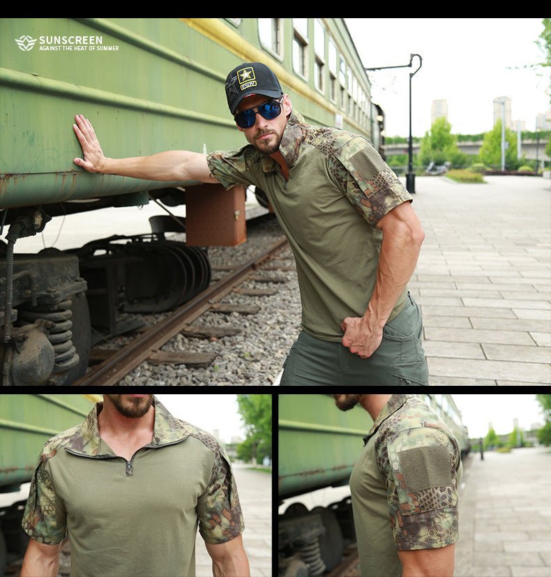 Herren Camouflage T-Shirt - Amazing Mall