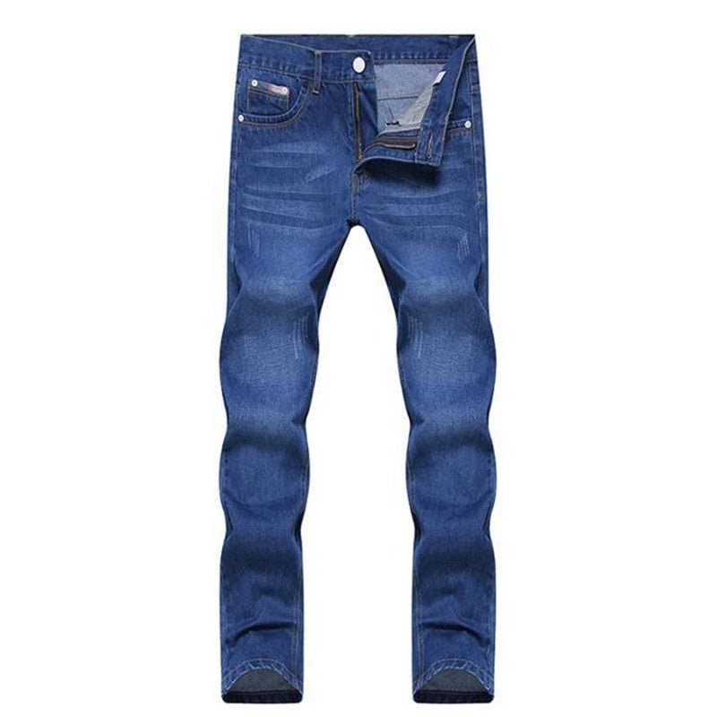 Herren Gerade schmale Jeans Hose - Amazing Mall