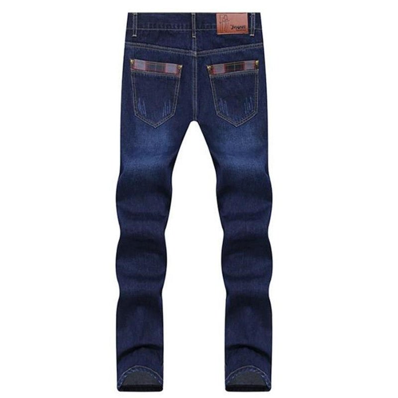 Herren Gerade schmale Jeans Hose - Amazing Mall