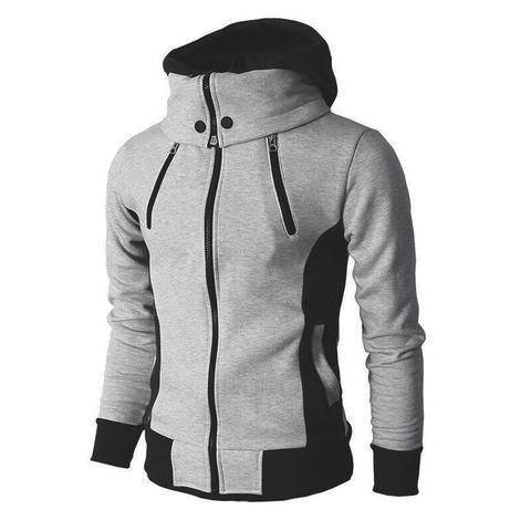 Herren Hochgeschlossene Kapuzenjacke - Amazing Mall