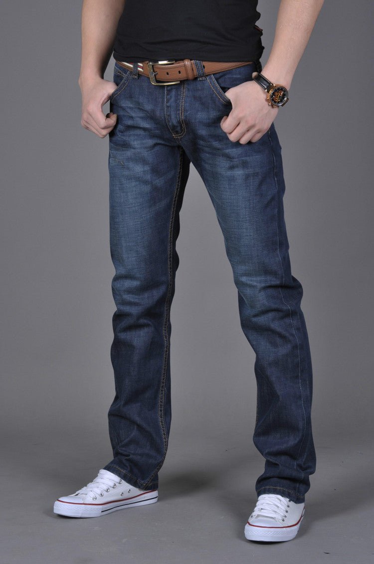 Herren Hochwertige Slim-Jeans Gerader Stil - Amazing Mall