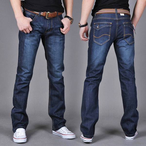 Herren Hochwertige Slim-Jeans Gerader Stil - Amazing Mall