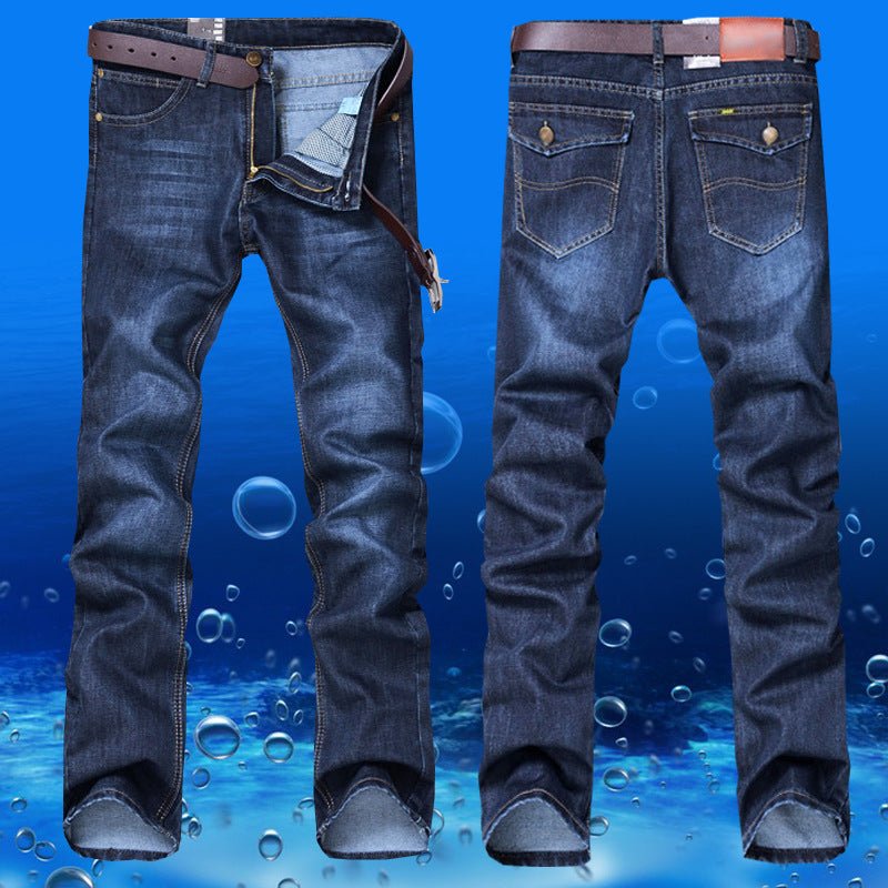 Herren Hochwertige Slim-Jeans Gerader Stil - Amazing Mall