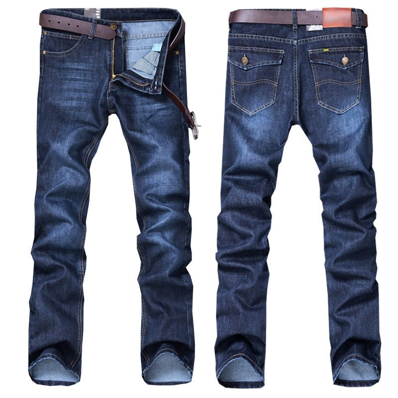 Herren Hochwertige Slim-Jeans Gerader Stil - Amazing Mall