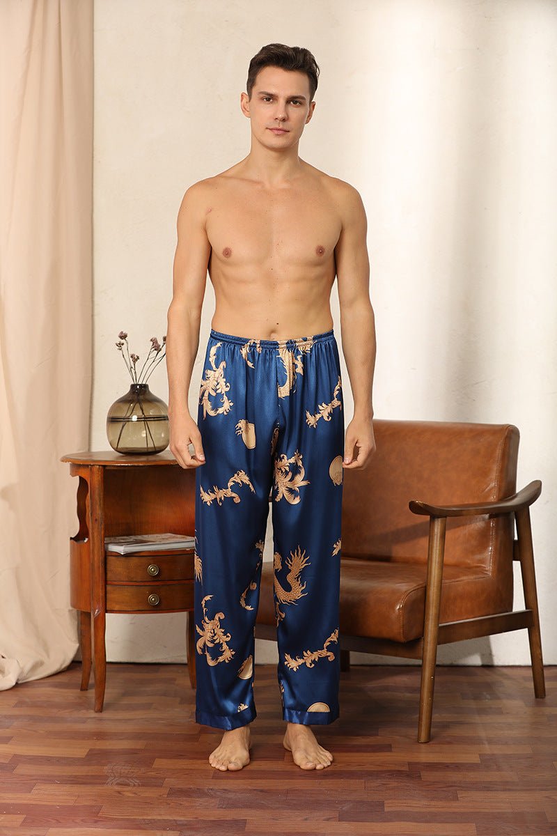 Herren Luxus Seiden Pyjama - Amazing Mall