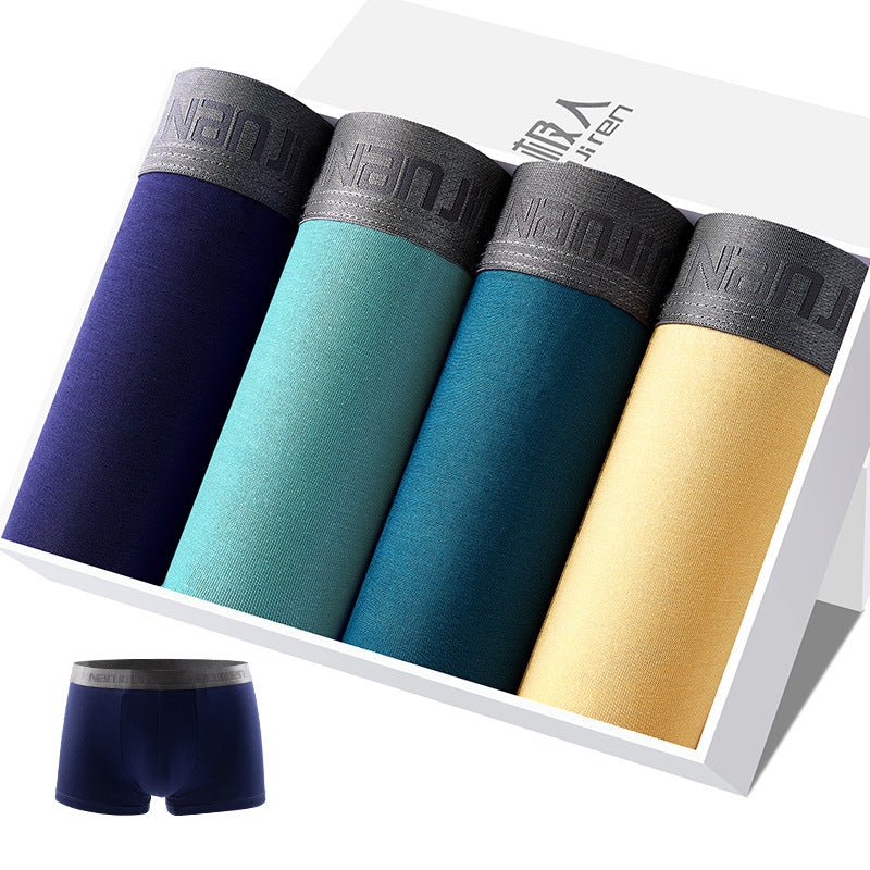 Herren Modal Boxer Shorts 4 Stk. - Amazing Mall