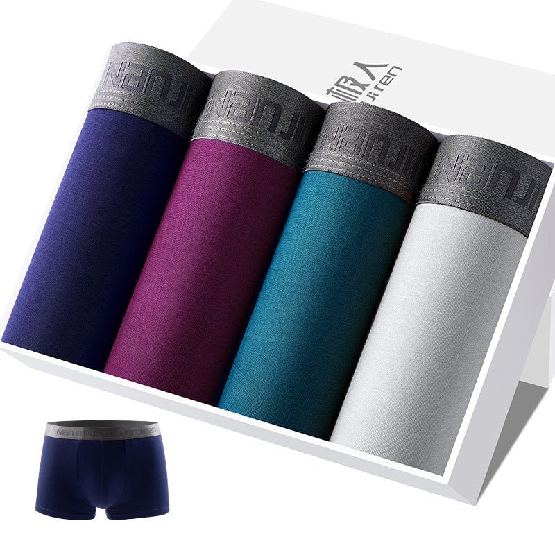 Herren Modal Boxer Shorts 4 Stk. - Amazing Mall