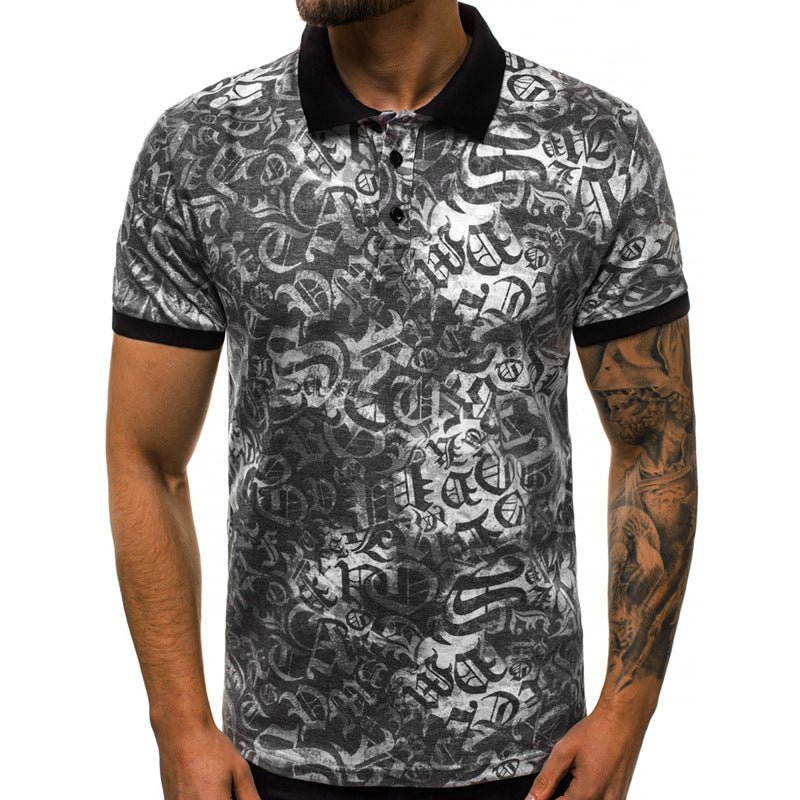 Herren POLO T-Shirt Bedruckt - Amazing Mall