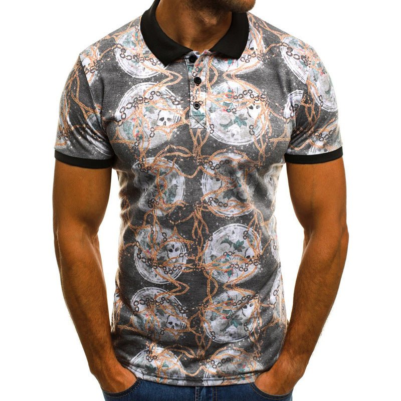 Herren POLO T-Shirt Bedruckt - Amazing Mall