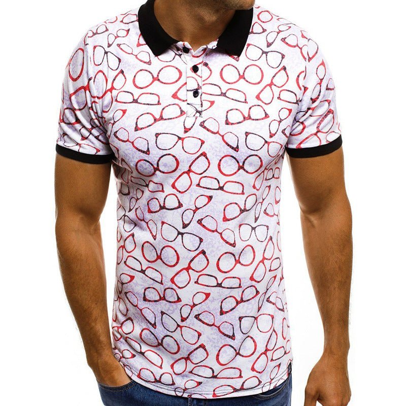 Herren POLO T-Shirt Bedruckt - Amazing Mall