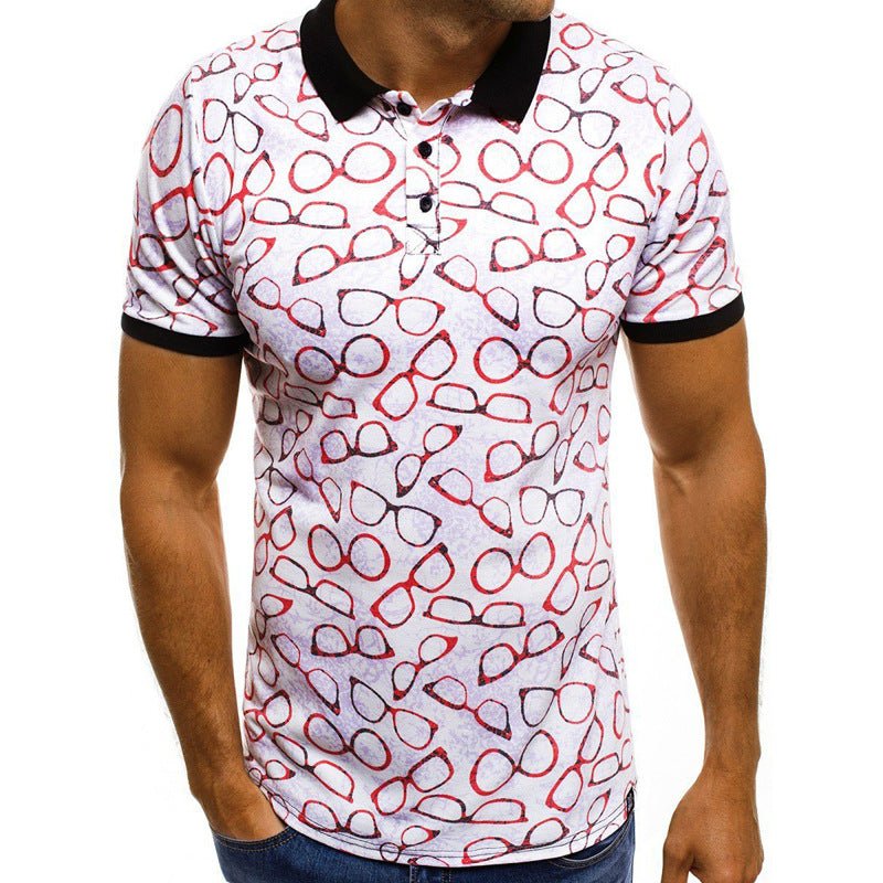 Herren POLO T-Shirt Bedruckt - Amazing Mall