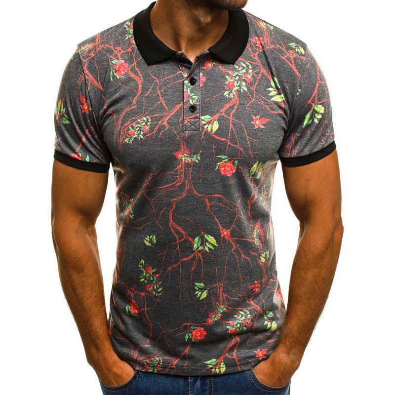 Herren POLO T-Shirt Bedruckt - Amazing Mall