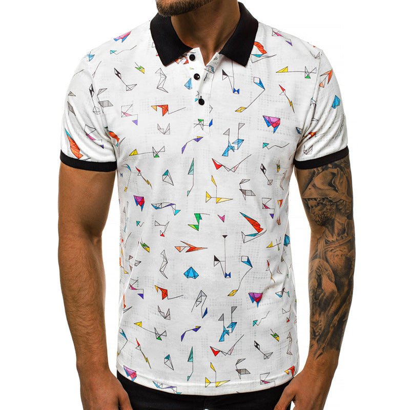 Herren POLO T-Shirt Bedruckt - Amazing Mall