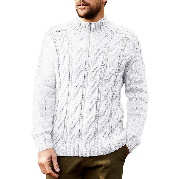 Herren Pullover mit Stehkragen - Amazing Mall