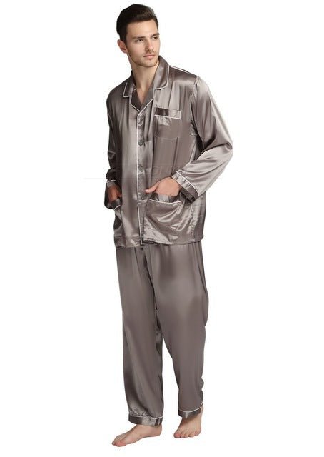 Herren Seiden Pyjama - Amazing Mall