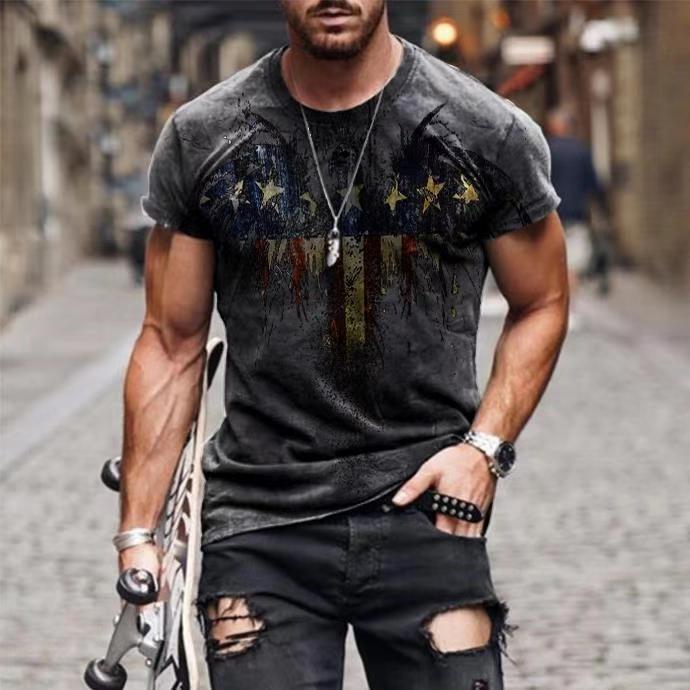 Herren Vintage T-Shirt Streetwear - Amazing Mall