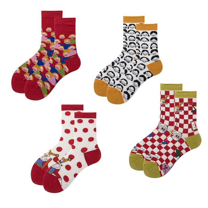 Kinder Illustration Baumwoll Socken - Amazing Mall