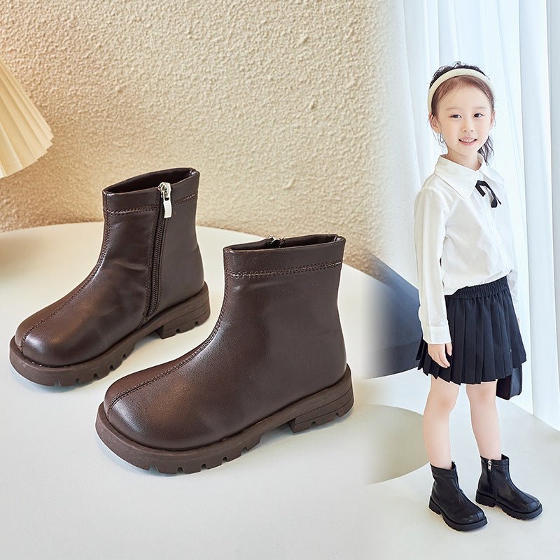 Kinder Leder Stiefel - Amazing Mall