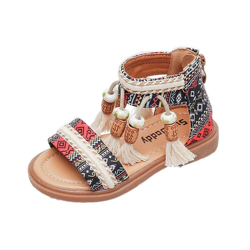 Mädchen „New Seaside“ Sandalen im Retro-Stil mit weicher Sohle - Amazing Mall